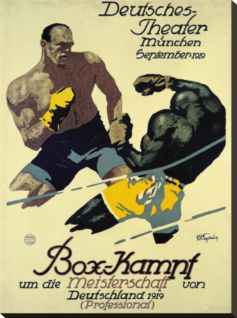 Box-Kampf by Julius Ussy Engelhard Pricing Limited Edition Print image