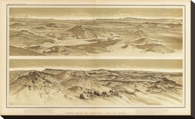 Grand Canyon: Views From Mt. Trumbull And Mt. Emma, C.1882 by William Henry Holmes Pricing Limited Edition Print image