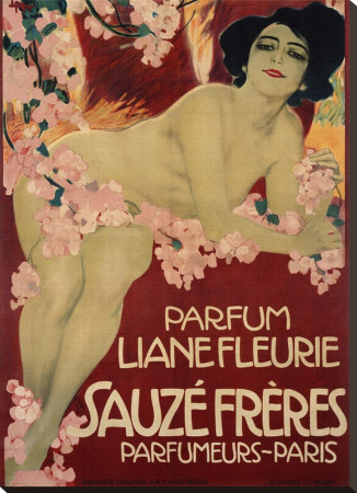 Parfum Liane Fleurie, Sauze Freres by Leopoldo Metlicovitz Pricing Limited Edition Print image