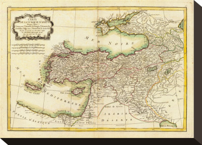Turquie D'asie, C.1791 by Rigobert Bonne Pricing Limited Edition Print image