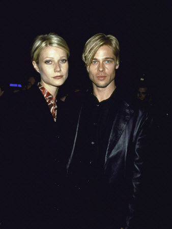 Actors Brad Pitt And Gwyneth Paltrow At Film Premiere Of His The Devil's Own by Marion Curtis Pricing Limited Edition Print image