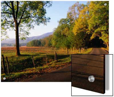 Cades Cove At Sunset, Great Smoky Mountains National Park, Usa by John Elk Iii Pricing Limited Edition Print image