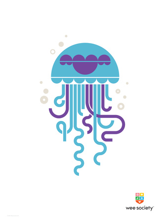 Wee Alphas, Jose The Jellyfish by Wee Society Pricing Limited Edition Print image