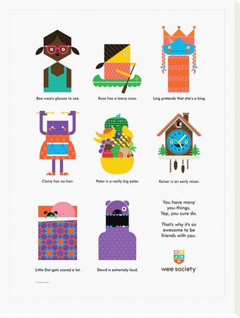 Wee You-Things Story, Bea & Friends by Wee Society Pricing Limited Edition Print image