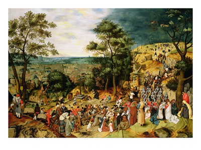 Christ On The Road To Calvary, 1607 by Pieter Bruegel The Younger Pricing Limited Edition Print image