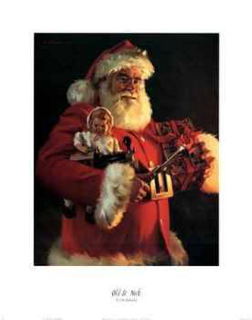 Old Saint Nick by Tom Browning Pricing Limited Edition Print image