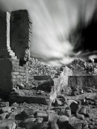 Part Of A Old House At Joshua Tree National Park, California by Images Monsoon Pricing Limited Edition Print image