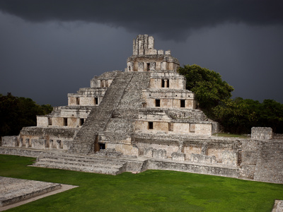 Mayan Archaeological Sites, Yucatan, Mexico by Manuel Cohen Pricing Limited Edition Print image