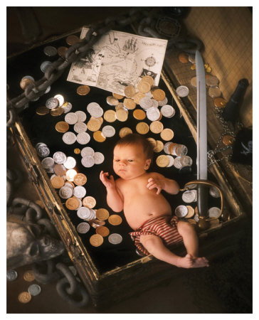 Pirate Baby by Linda Johnson Pricing Limited Edition Print image
