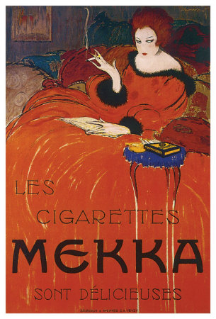 Les Cigarettes Mekka by Charles Loupot Pricing Limited Edition Print image