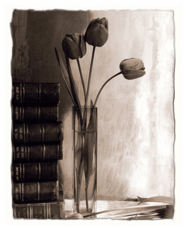 Tulips For Readers I by Richard Sutton Pricing Limited Edition Print image