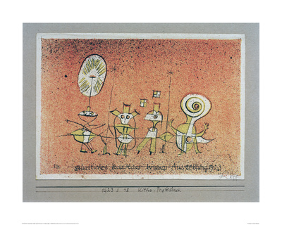 Bright Side Postcard by Paul Klee Pricing Limited Edition Print image