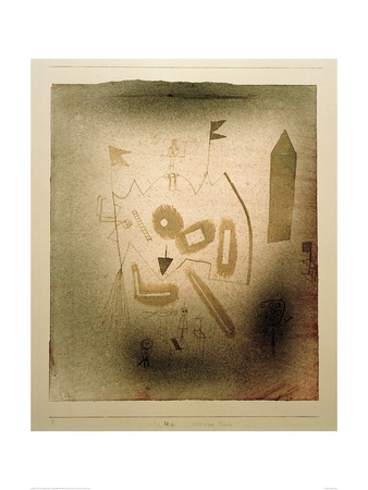 Strange Theatre by Paul Klee Pricing Limited Edition Print image
