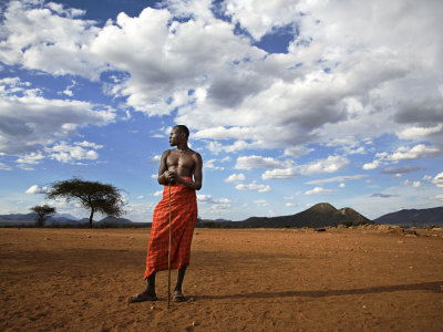 African Tribeman by Scott Stulberg Pricing Limited Edition Print image