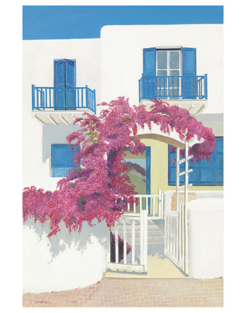 Blue Shutters by John Samson Pricing Limited Edition Print image