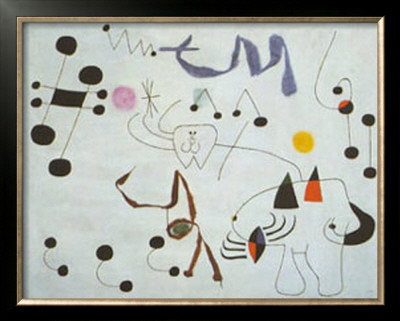 Mujer Sonando En Su Evansion, C.1945 by Joan Miró Pricing Limited Edition Print image