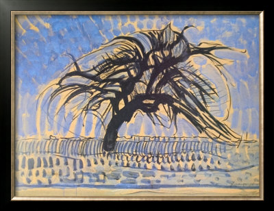 L'arbre, 1908 by Piet Mondrian Pricing Limited Edition Print image