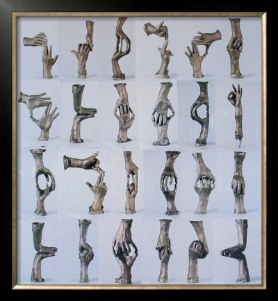 Fifteen Pairs Of Hands, 1996 by Bruce Nauman Pricing Limited Edition Print image