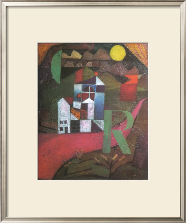 Villa R., 1919 by Paul Klee Pricing Limited Edition Print image