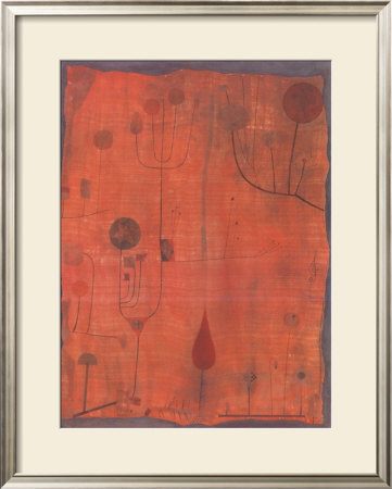 Fruchte Auf Rot, C.1930 by Paul Klee Pricing Limited Edition Print image
