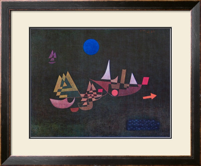 Departure Of The Ships, 1927 by Paul Klee Pricing Limited Edition Print image