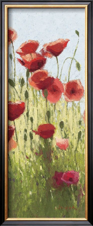 Mountain Poppies I by Shirley Novak Pricing Limited Edition Print image