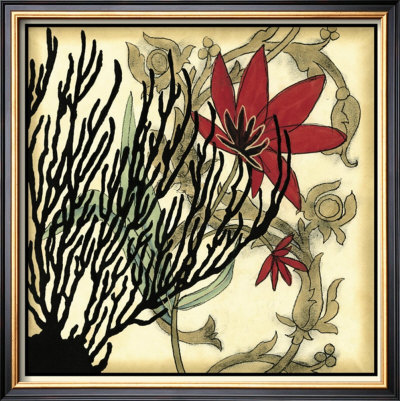 Coral Tapestry Iv by Jennifer Goldberger Pricing Limited Edition Print image