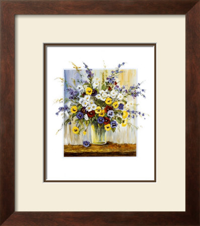 Vase With Pansies by Katharina Schottler Pricing Limited Edition Print image