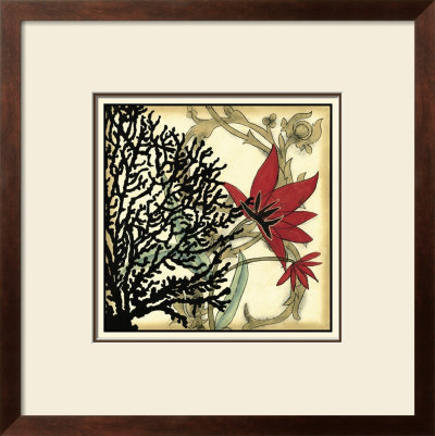 Coral Tapestry Iii by Jennifer Goldberger Pricing Limited Edition Print image