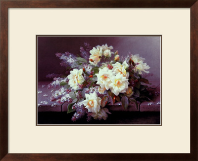 Roses And Lilacs by Raoul Victor Maurice Maucherat De Longpre Pricing Limited Edition Print image
