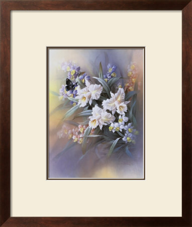 Butterfly And Orchids by T. C. Chiu Pricing Limited Edition Print image