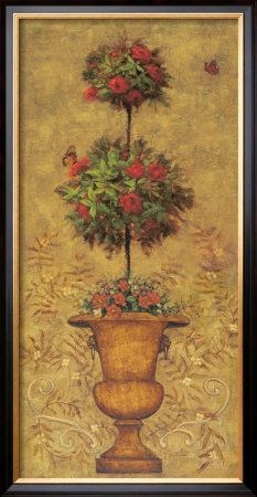 Rose Topiary Ii by Jill Schultz Mcgannon Pricing Limited Edition Print image