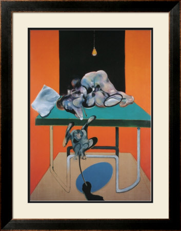 Due Figure Con Una Schimmia by Francis Bacon Pricing Limited Edition Print image