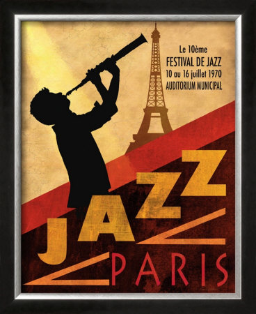 Jazz In Paris, 1970 by Conrad Knutsen Pricing Limited Edition Print image