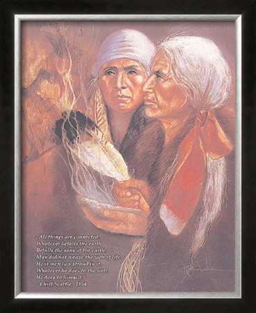 Chief Seattle Prayer by Pam Mccabe Pricing Limited Edition Print image
