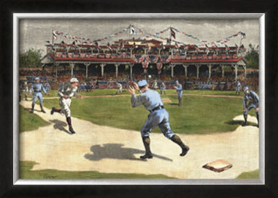 National League Game, 1886 by W. P. Snyder Pricing Limited Edition Print image