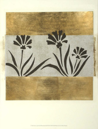 Silver And Gold Botanicals Iii by Ethan Harper Pricing Limited Edition Print image