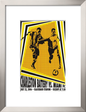Charleston Battery Vs.Miami Fc by Christopher Rice Pricing Limited Edition Print image