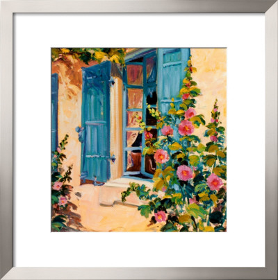 Blue Shutters, Santa Fe Opera, 1997 by Evelyne Boren Pricing Limited Edition Print image