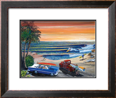 Sunset Surf by Gary Birdsall Pricing Limited Edition Print image