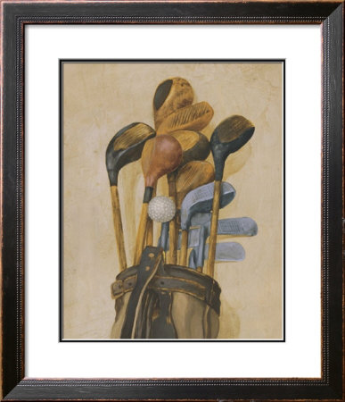 Golf Bag With One Ball by Jose Gomez Pricing Limited Edition Print image