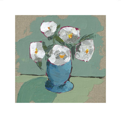 Becky's Blue Vase by Lara Bowen Pricing Limited Edition Print image