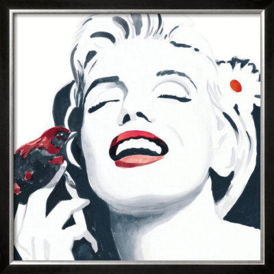 Marilyn Study With Flower by Irene Celic Pricing Limited Edition Print image