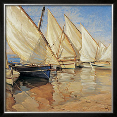 White Sails I by Jaume Laporta Pricing Limited Edition Print image