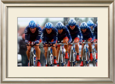 Lance Armstrong, 2004 Tour De France: Le Train Bleu by Graham Watson Pricing Limited Edition Print image