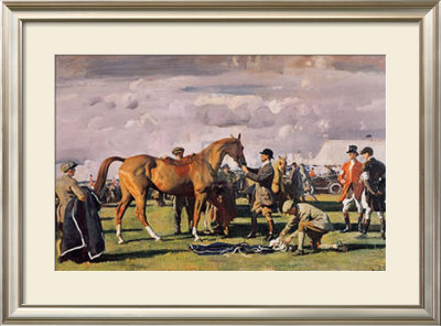 The Red Prince Mare by Alfred James Munnings Pricing Limited Edition Print image