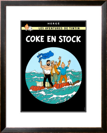 Coke En Stock, C.1958 by Hergé (Georges Rémi) Pricing Limited Edition Print image