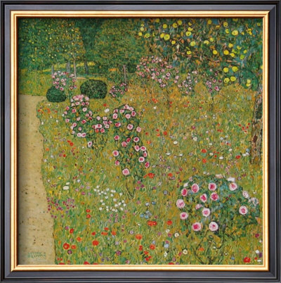 Orchard With Roses, C.1911 by Gustav Klimt Pricing Limited Edition Print image