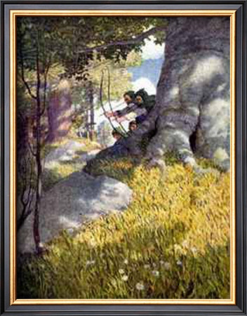 The Ambush by Newell Convers Wyeth Pricing Limited Edition Print image