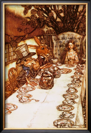 Mad Tea Party by Arthur Rackham Pricing Limited Edition Print image